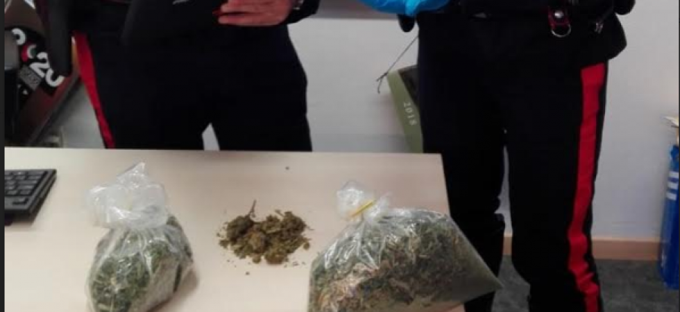 Bloccato sulle piste con l'hashish ma a casa gli trovano anche della ketamina